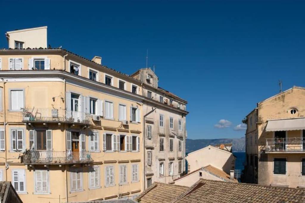 Corfu Newly Renovated 1730'S Venetian Loft公寓 外观 照片