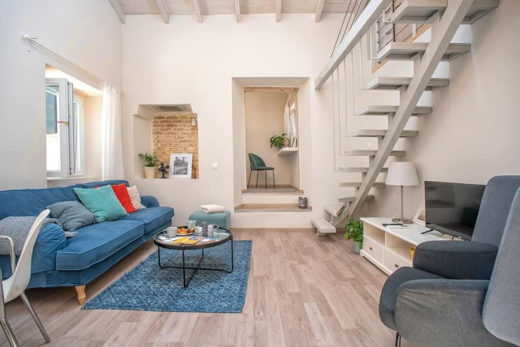 Corfu Newly Renovated 1730'S Venetian Loft公寓 外观 照片