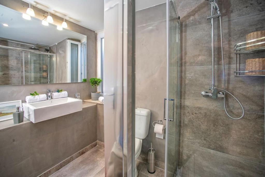 Corfu Newly Renovated 1730'S Venetian Loft公寓 外观 照片